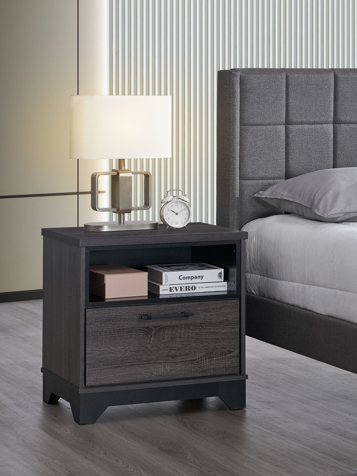 Angelina Bedroom Set Grey Only Queen Set Aconcagua