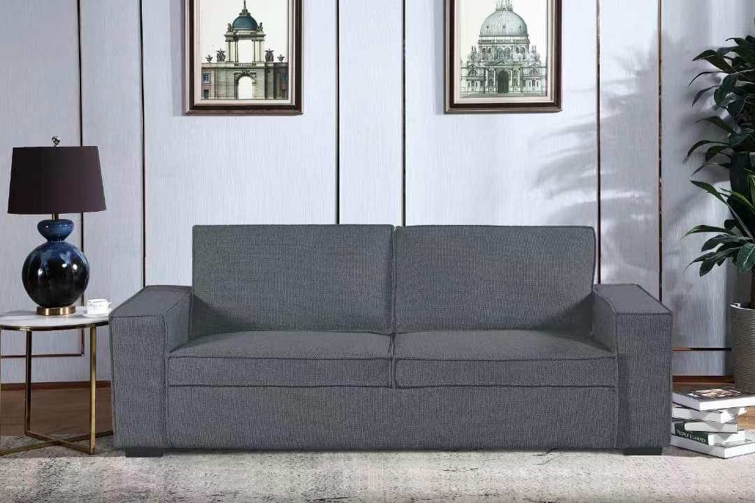 DARK GREY 3 Queen Sleeper Sofa Dark Grey