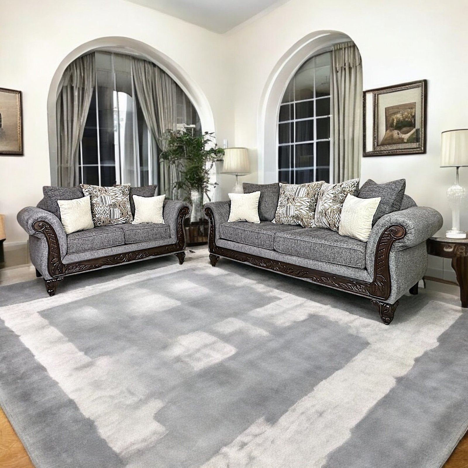 Photoroom_20250110_151024 Helen Sofa and Loveseat Grey