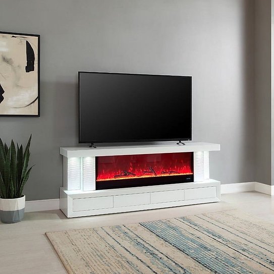 TV Stand White