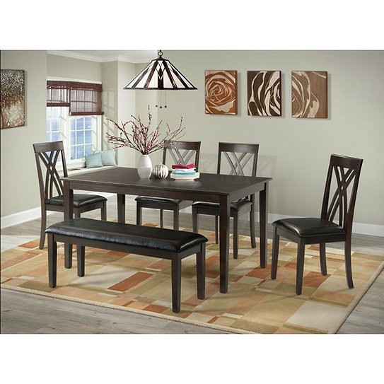 E-DBN1006 Dining Set 6PC