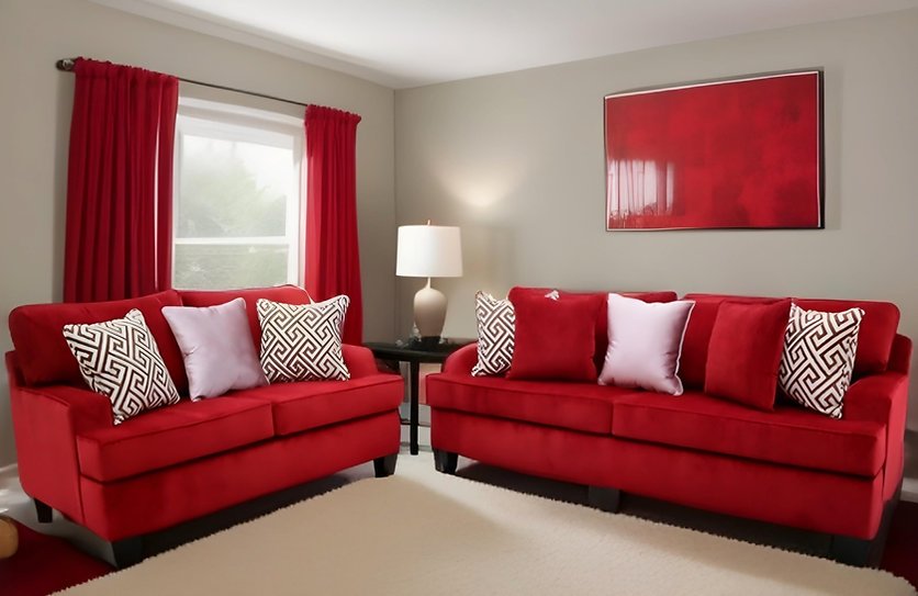 Sofa & Loveseat Cinnabar (Oversized)
