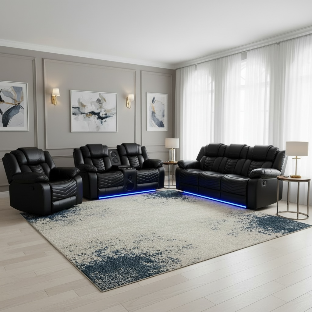 Cassio Black W/Subwoofer (BACK IN STOCK)