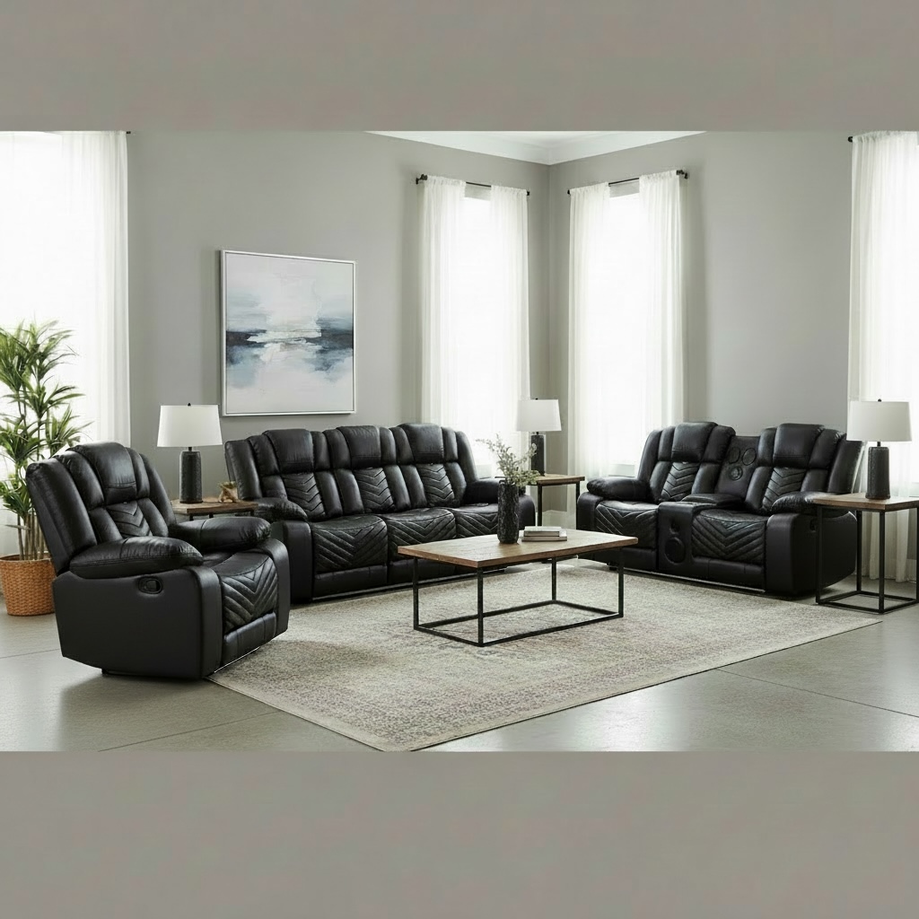 Cassio Black W/Subwoofer (BACK IN STOCK)