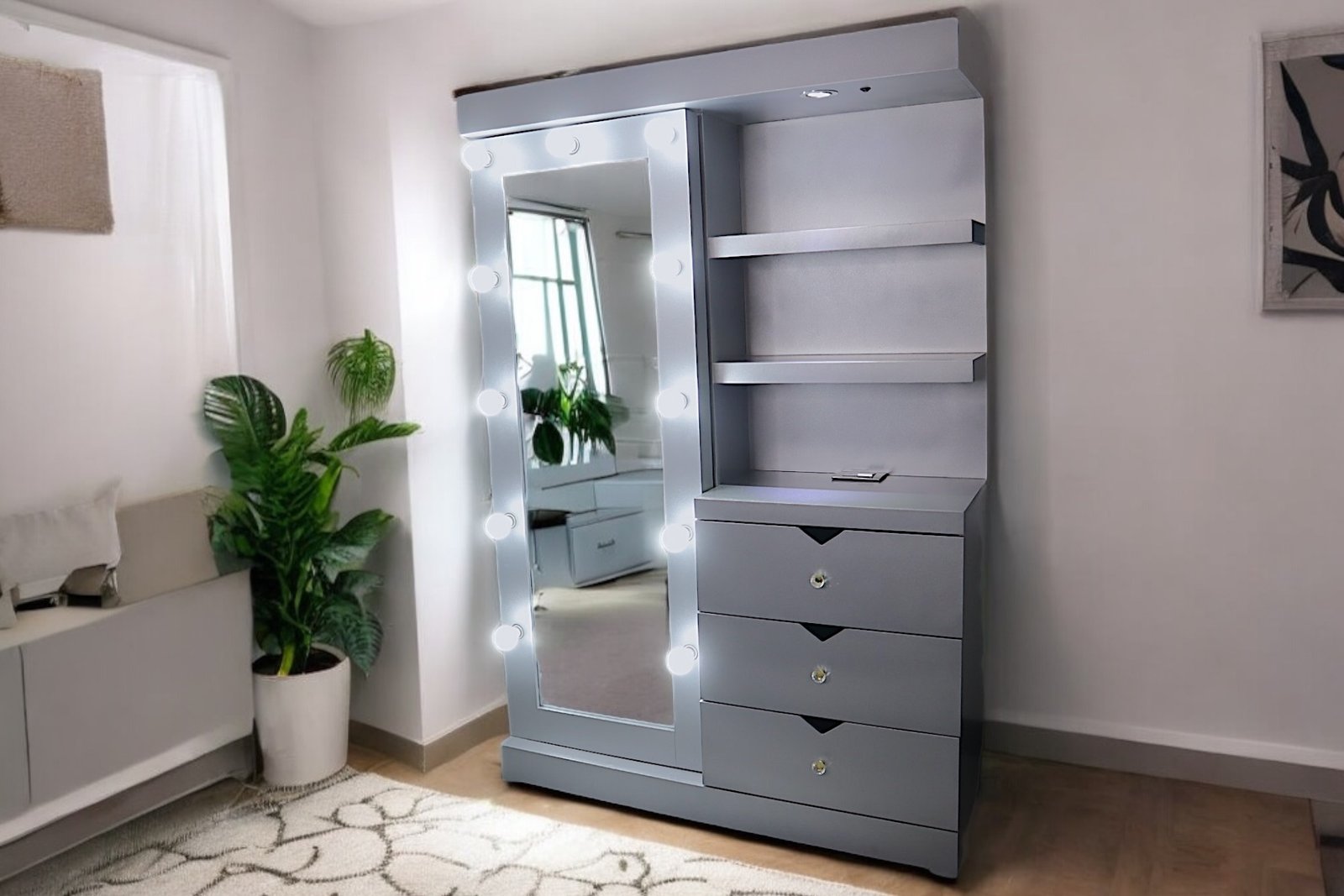 Lucila Vanity Grey