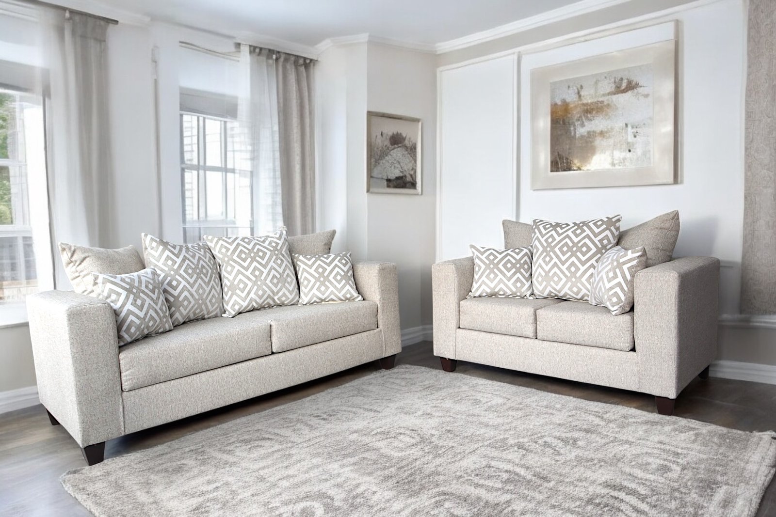 Sofa & Loveseat Cruzeta