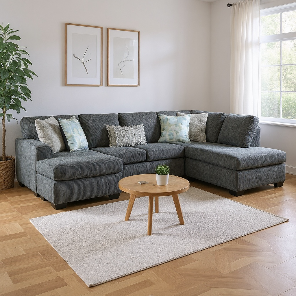 Roxy Sectional Charcoal