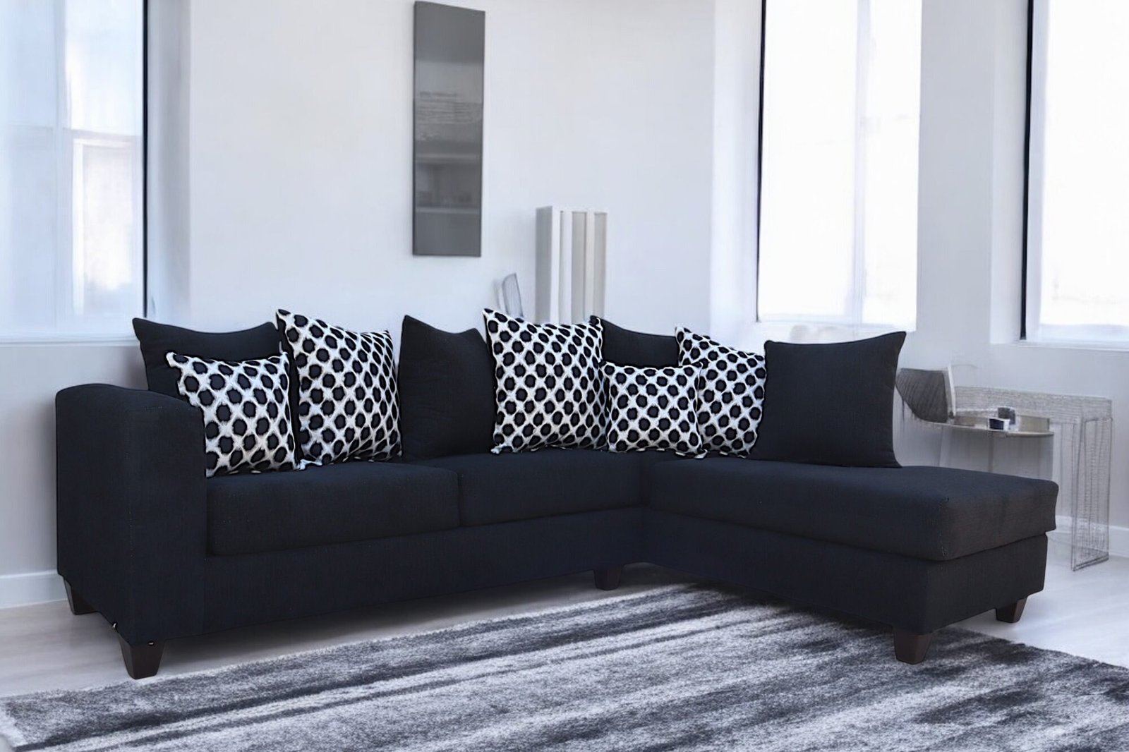 Sectional Black
