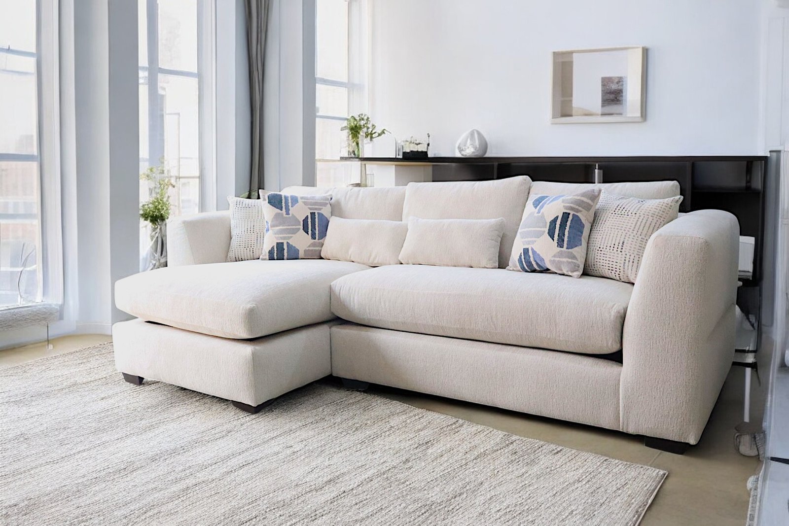 SECTIONAL IN WHITE 1-Photoroom Naomi Sectional