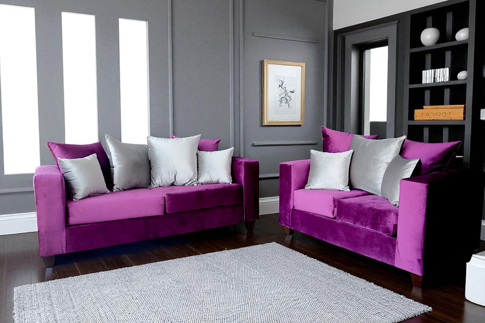 Sofa & Loveseat Violet