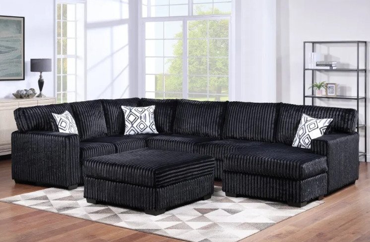 Sectional 3650 Black