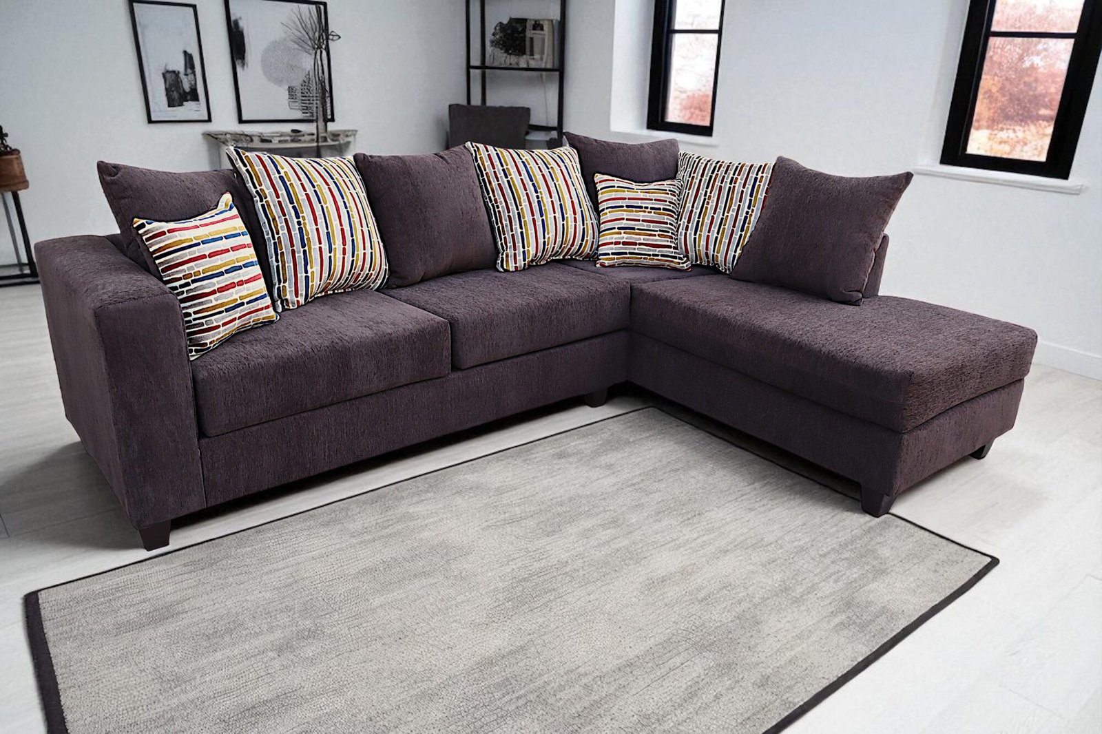 Sectional Luna Brown