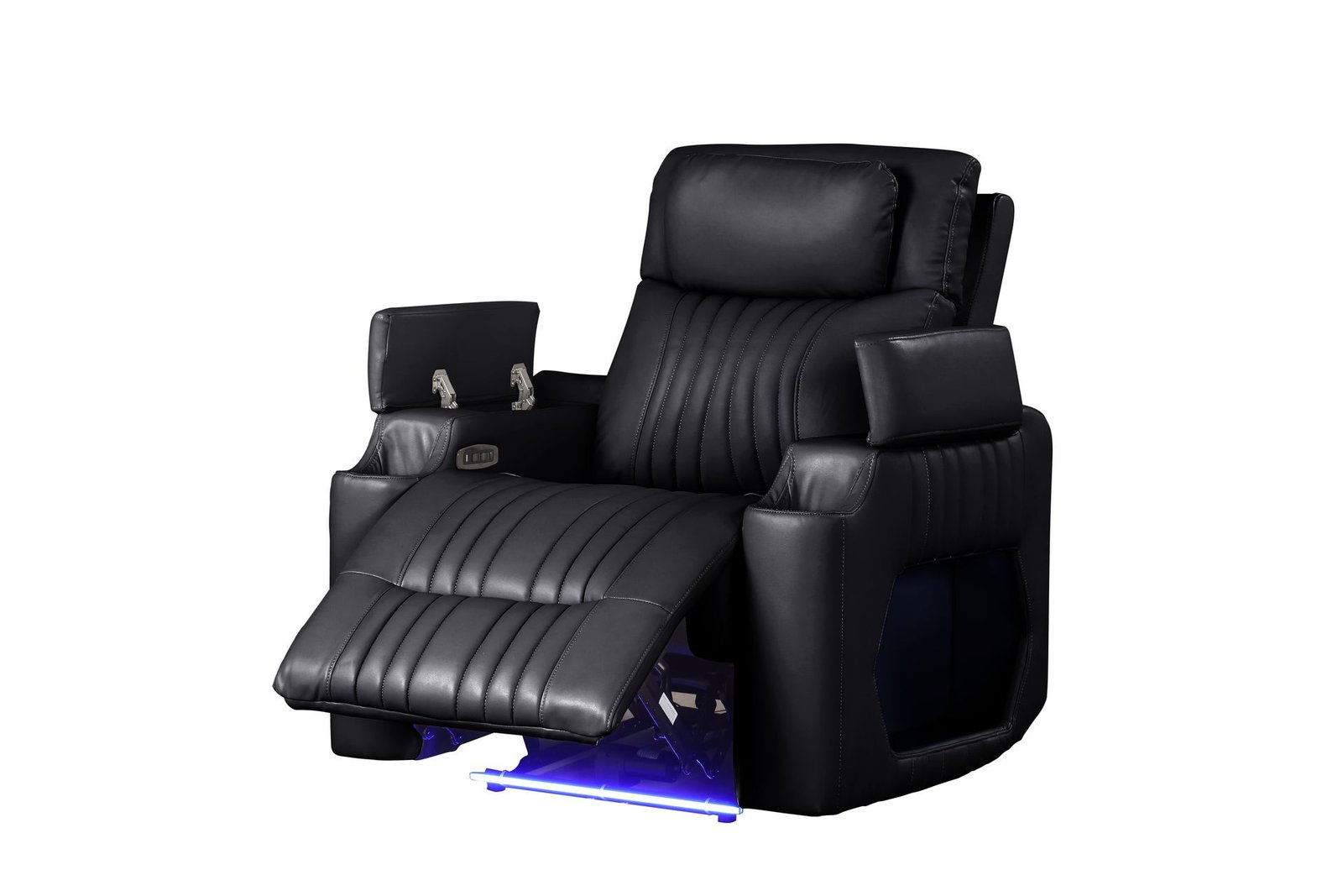 Nancy 3PC Recliner Set Black