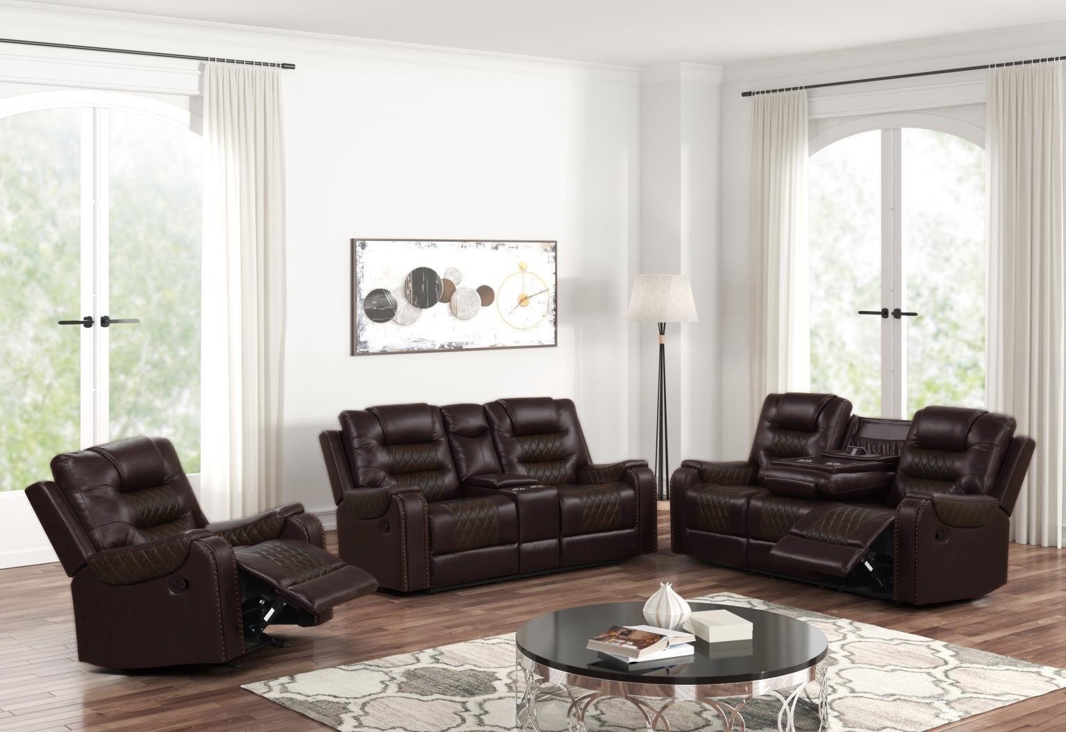 Image Ohio 3 PC Recliner Set