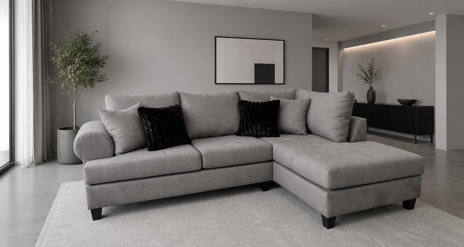 Wave Grey Sectional