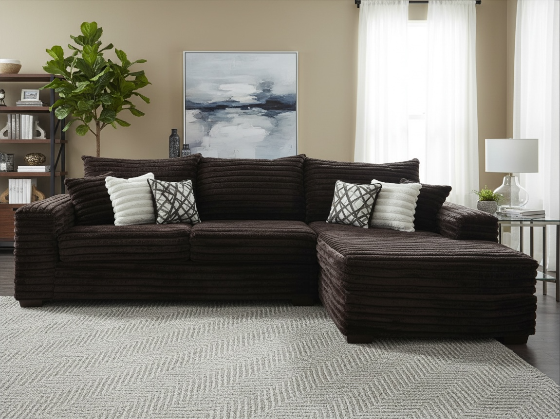 4000 Sectional Brown