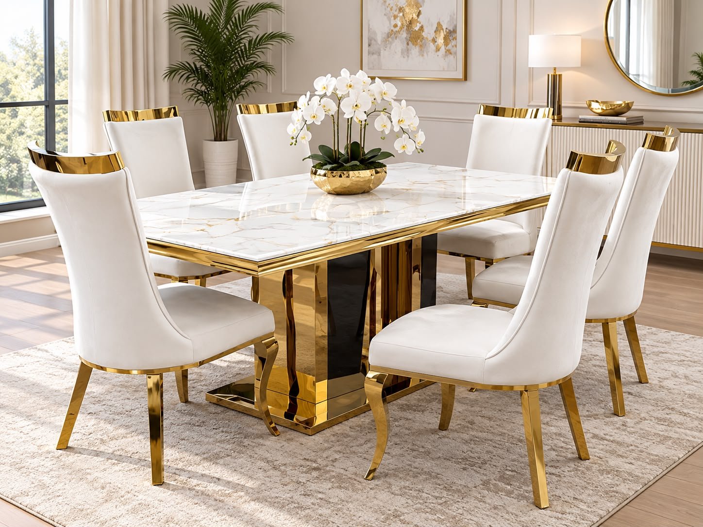 WhatsApp Image 2026-10-27 at 4.02.48 PM Milano White 7pcs Dining Set